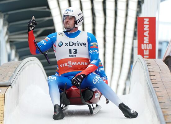Russia Luge World Cup Sprint Doubles Men