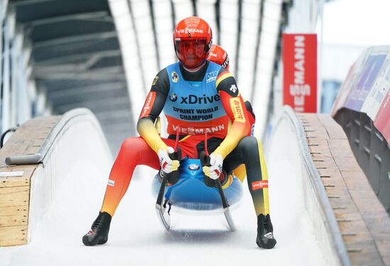 Russia Luge World Cup Sprint Doubles Men