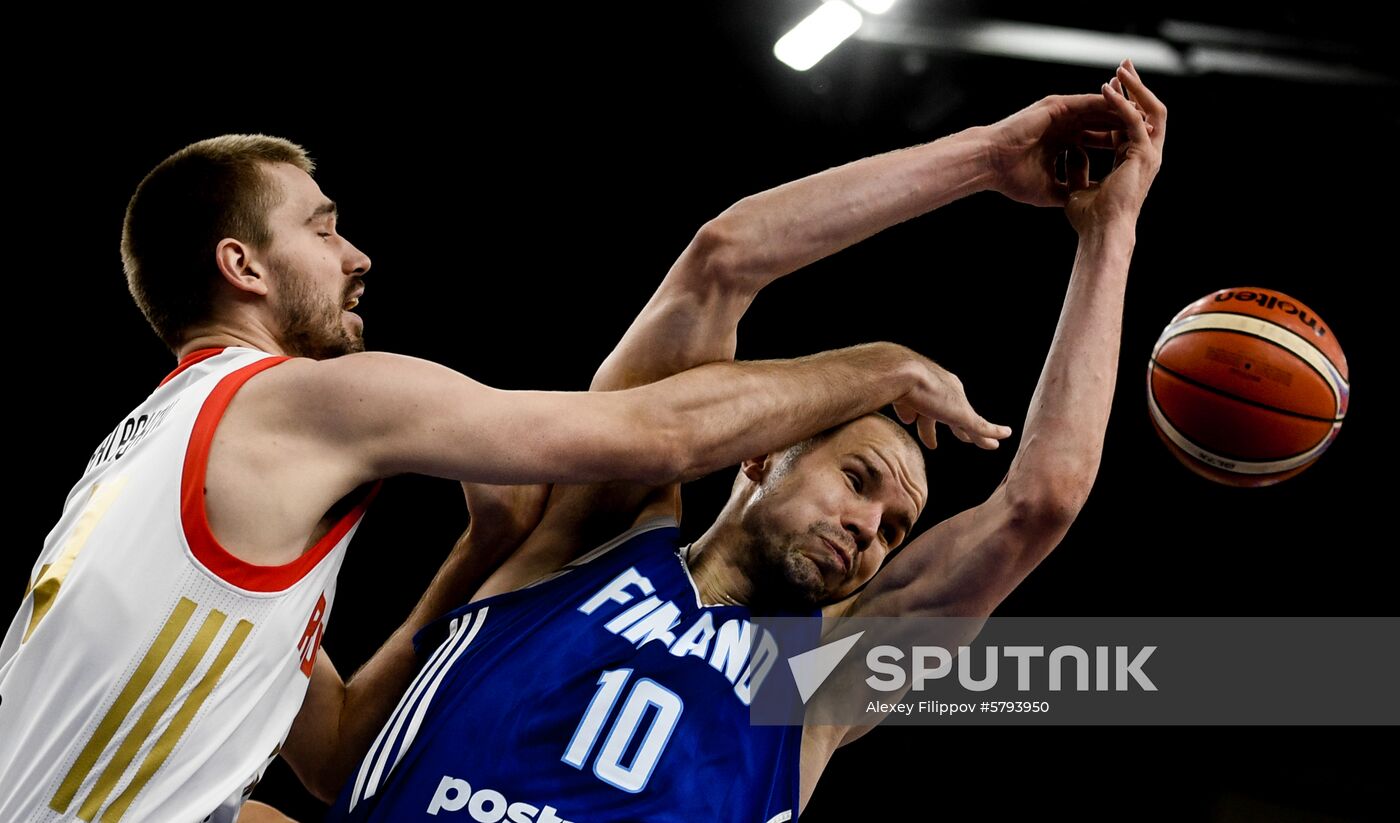 Russia Basketball Finland