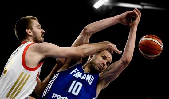 Russia Basketball Finland