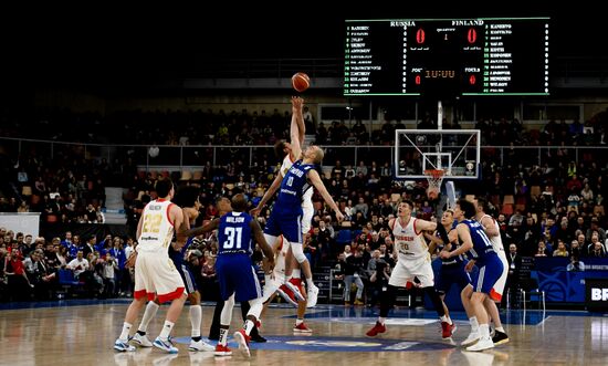 Russia Basketball Finland