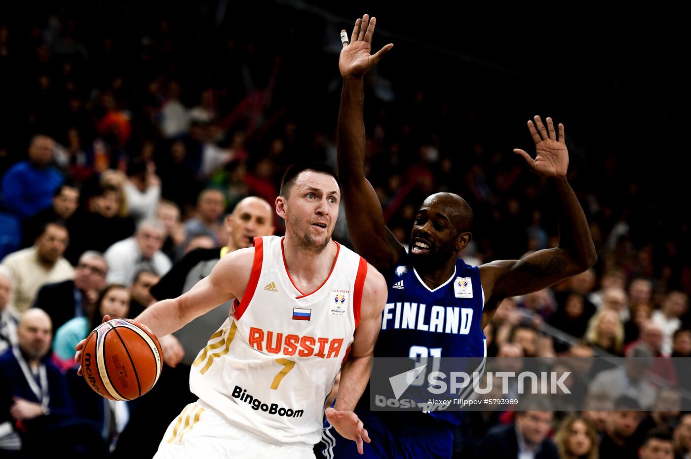 Russia Basketball Finland
