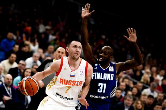 Russia Basketball Finland