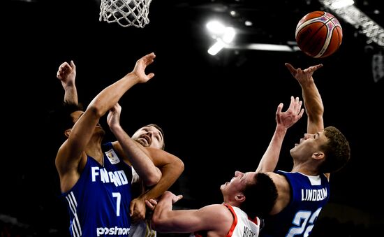 Russia Basketball Finland