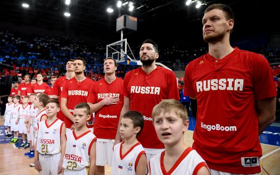Russia Basketball Finland