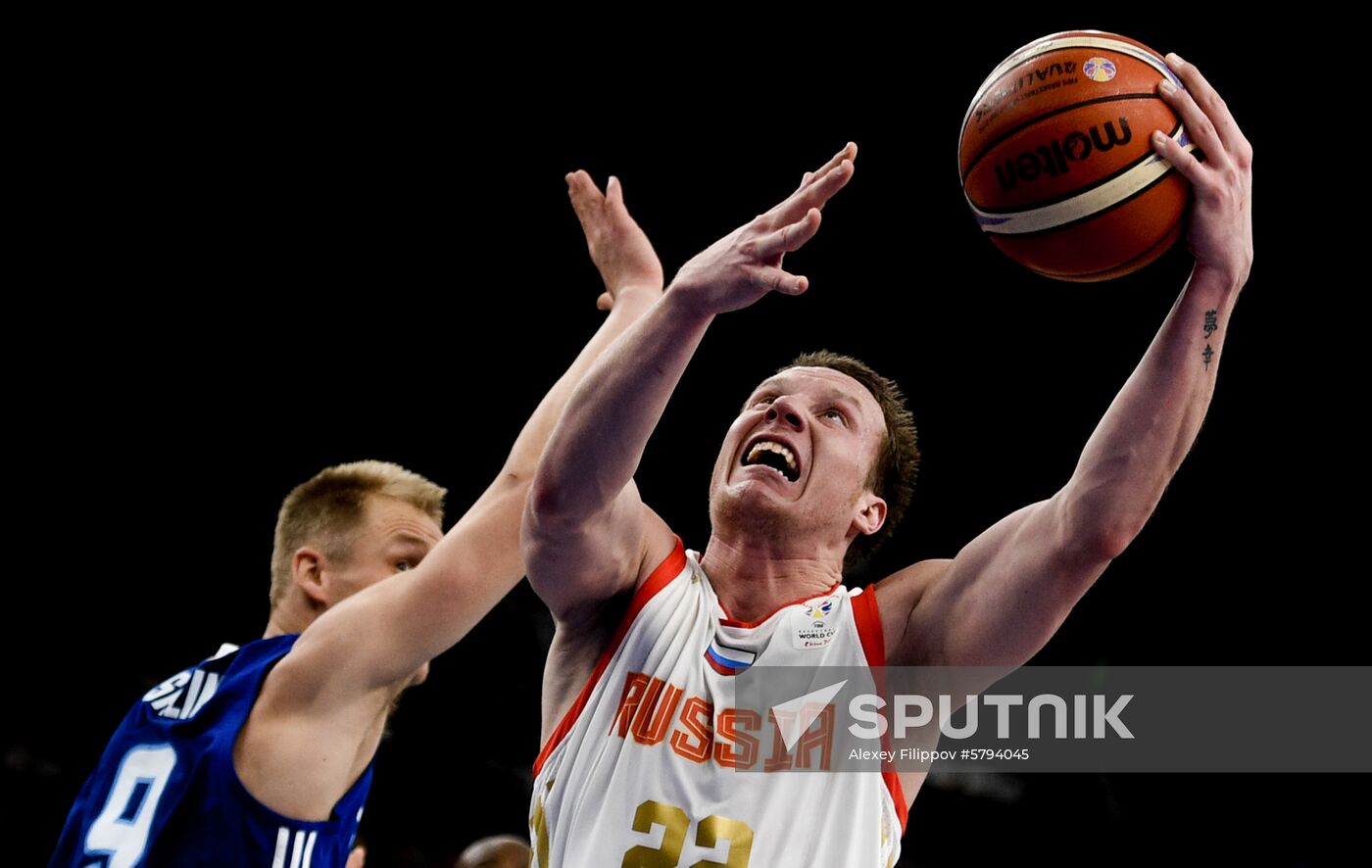 Russia Basketball Finland