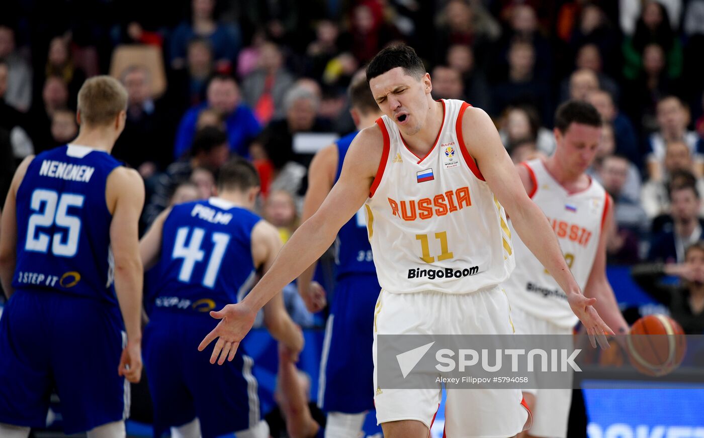 Russia Basketball Finland