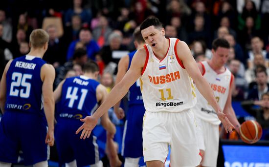 Russia Basketball Finland
