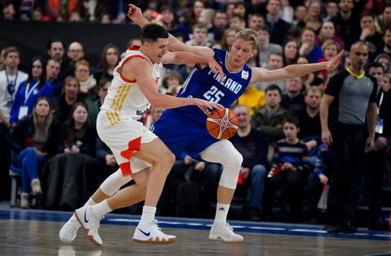 Russia Basketball Finland