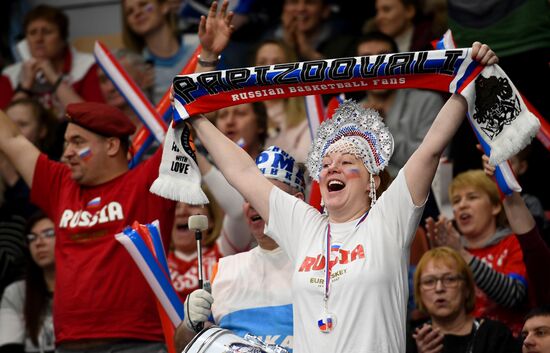 Russia Basketball Finland