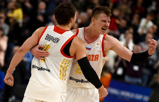 Russia Basketball Finland