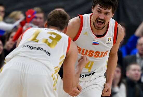 Russia Basketball Finland