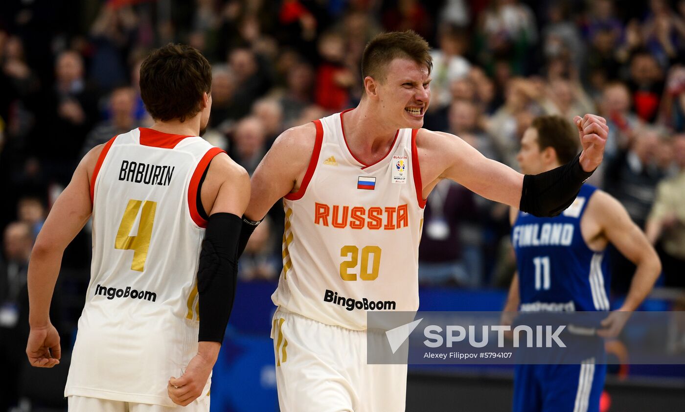Russia Basketball Finland