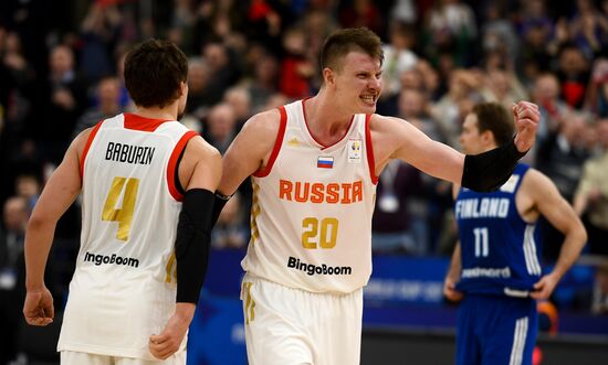 Russia Basketball Finland