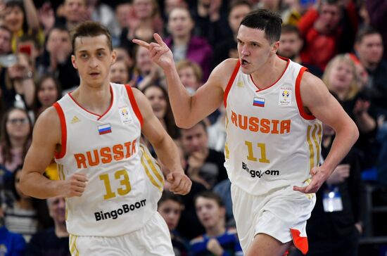 Russia Basketball Finland