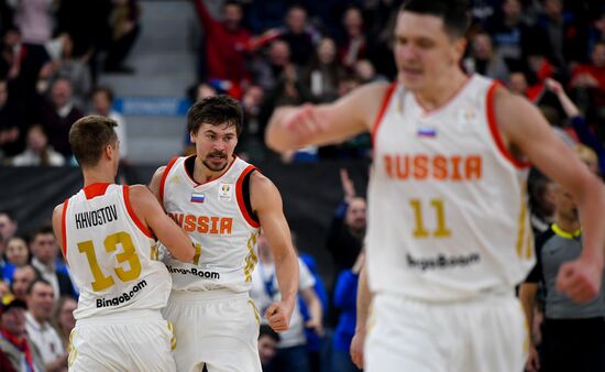 Russia Basketball Finland