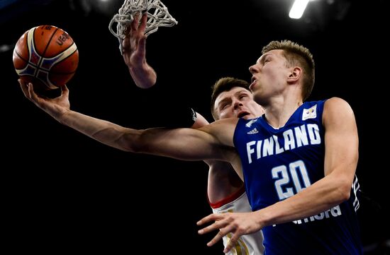 Russia Basketball Finland