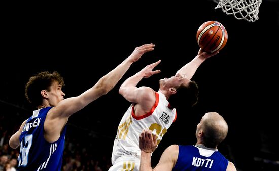 Russia Basketball Finland