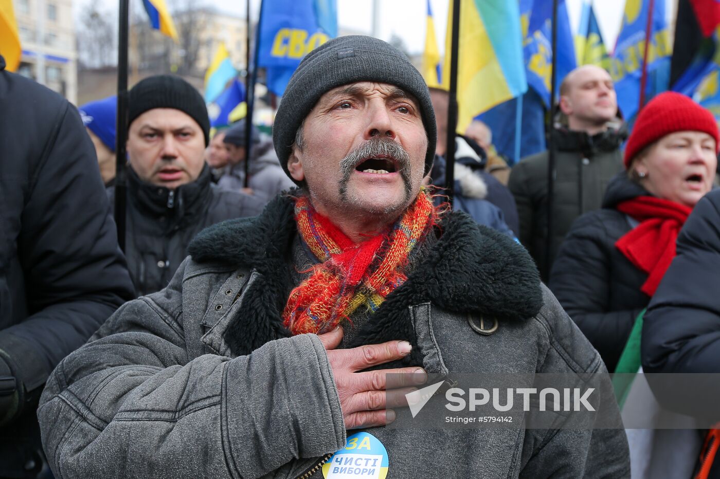 Ukraine Presidential Elections Protests