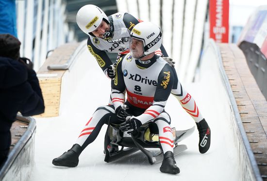 Russia Luge World Cup Sprint Doubles Men