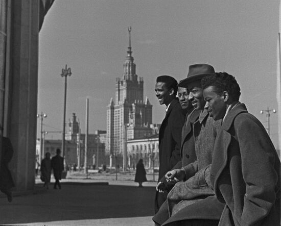 Foreign students in Soviet Union