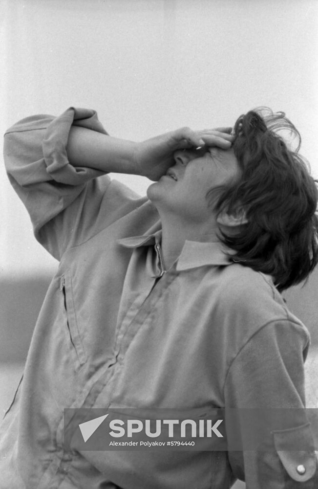 Pilot Lidiya Leonova
