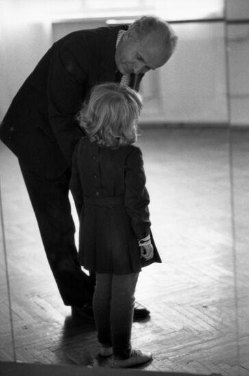 Teacher and student