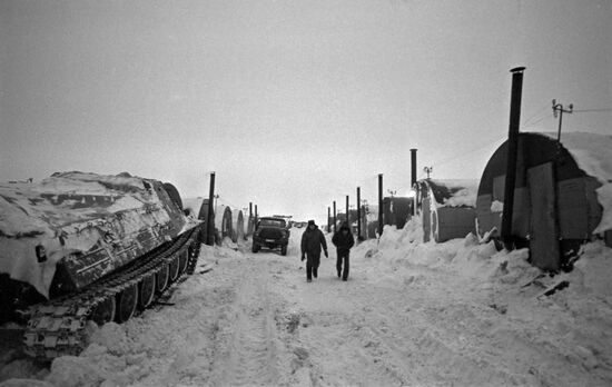 Yamburg gas workers' village