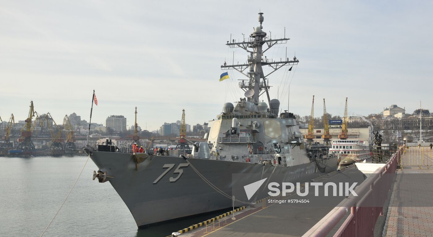 Ukraine US Ship