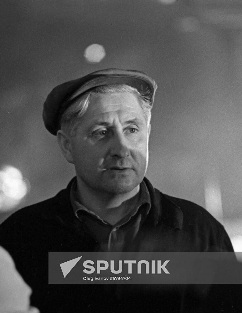 Krasnoye Sormovo Shipyard steelworker Nikolai Anishchenko