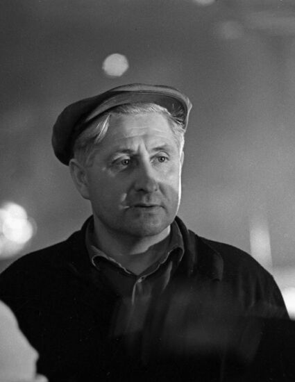 Krasnoye Sormovo Shipyard steelworker Nikolai Anishchenko