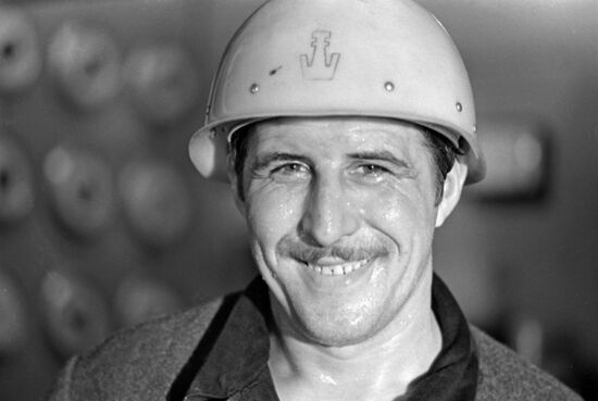 Krasnoye Sormovo Shipyard steelworker Nikolai Karasyov