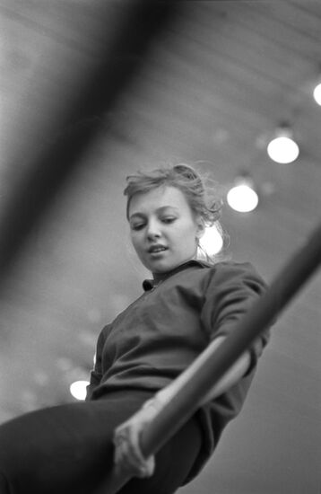Soviet gymnast Natalya Kuchinskaya