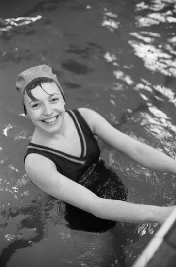 Soviet gymnast Natalya Kuchinskaya