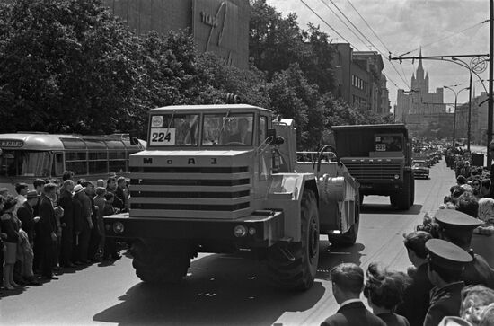 Automobile festival in Moscow