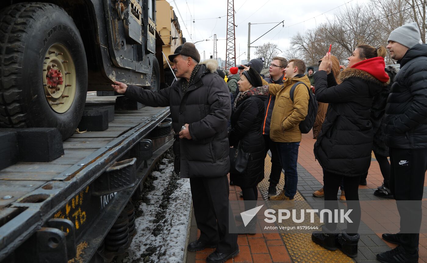 Russia Syria Train Exhibition