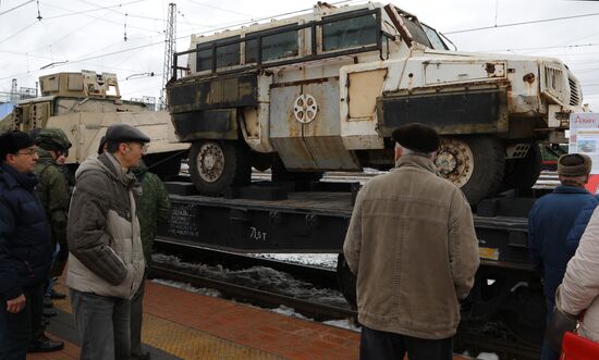 Russia Syria Train Exhibition