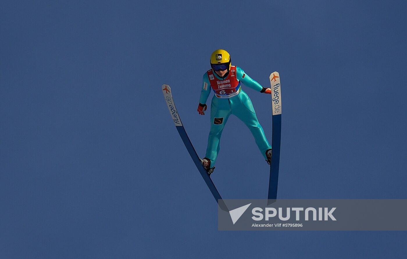 Austria Ski Worlds Jumping Ladies