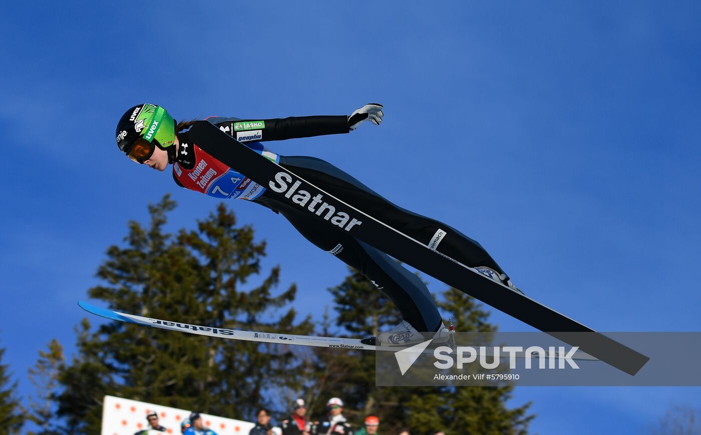 Austria Ski Worlds Jumping Ladies