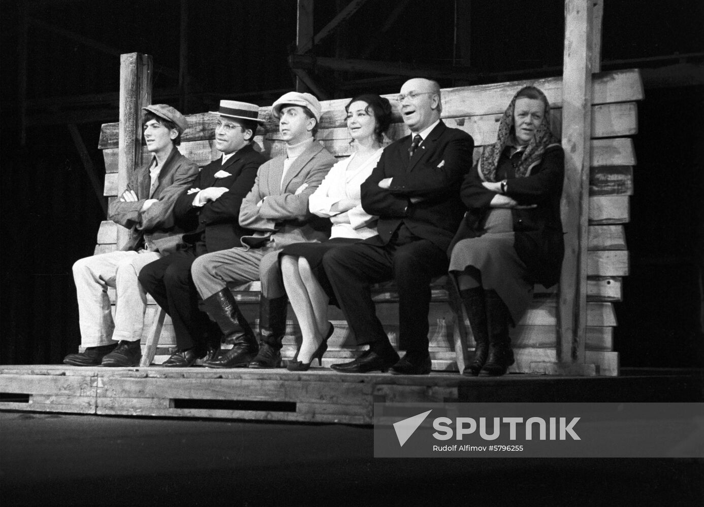 Scene from play 'Tempo: 1929'