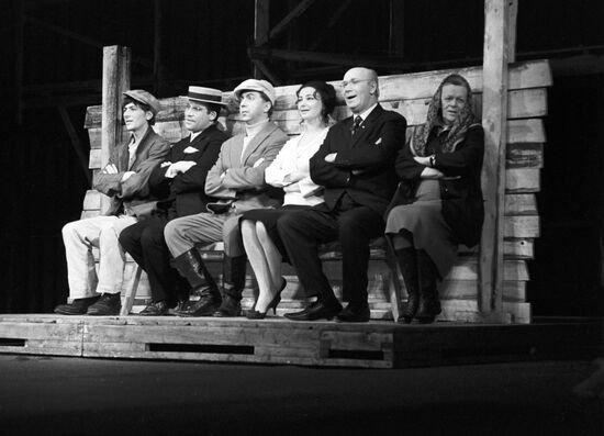 Scene from play 'Tempo: 1929'
