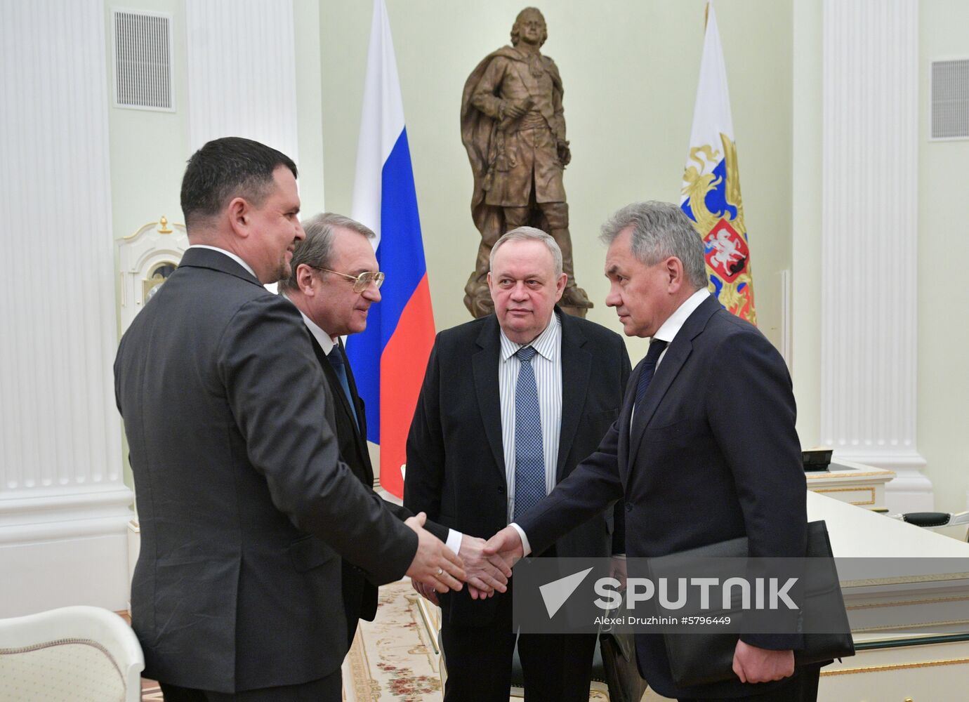 President Vladimir Putin meets with Prime Minister of Israel Benjamin Netanyahu