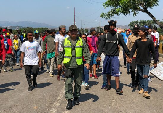 Venezuela Colombia Border 