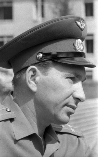 Soviet cosmonaut Pavel Belyayev