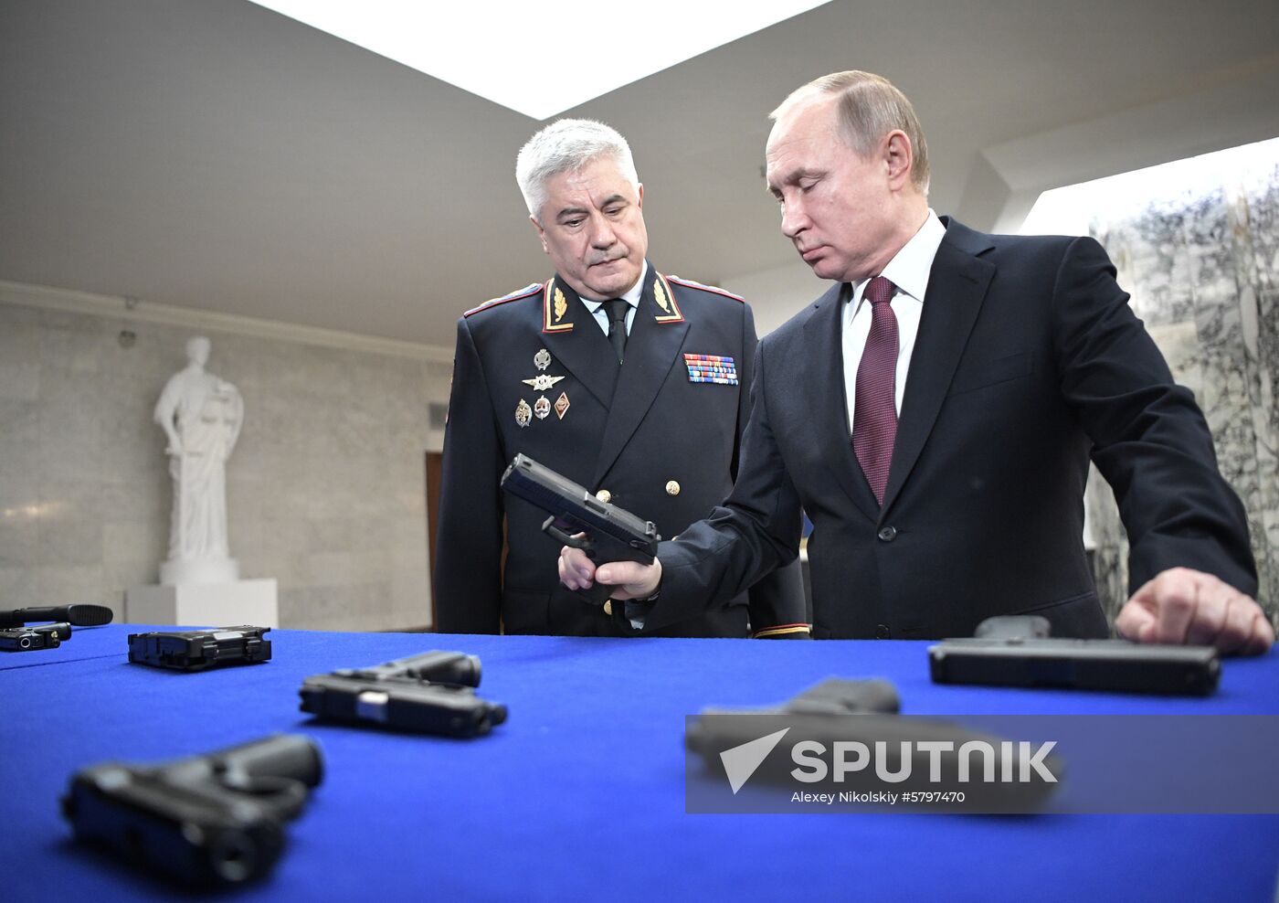 President Vladimir Putin attends meeting of Interior Ministry Board