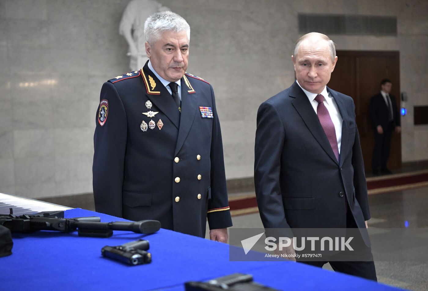 President Vladimir Putin attends meeting of Interior Ministry Board