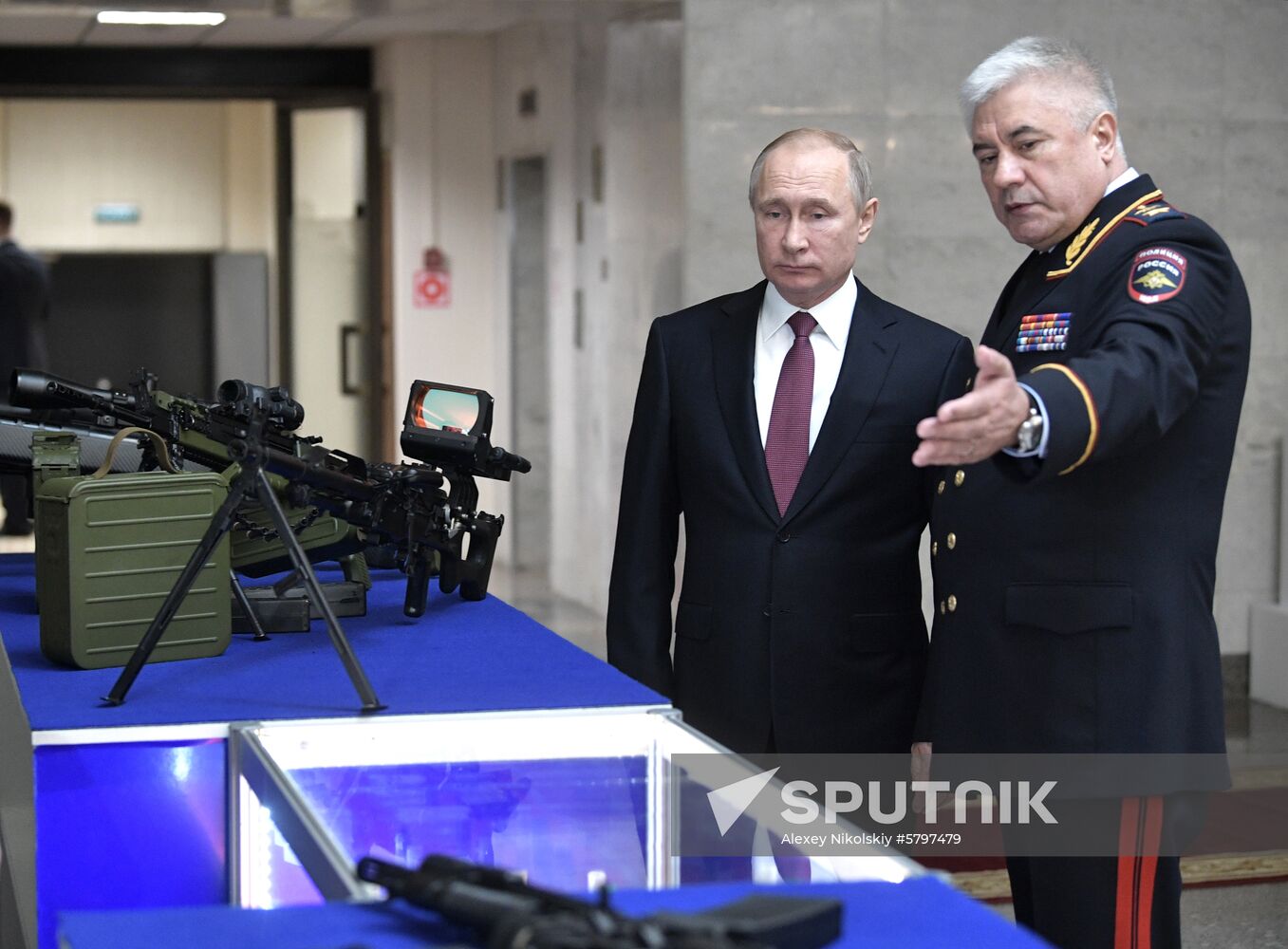 President Vladimir Putin attends meeting of Interior Ministry Board