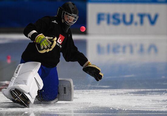 Russia Universiade Bandy Sweden Women 