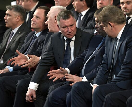 President Vladimir Putin attends meeting of Interior Ministry Board