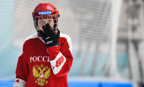 Russia Universiade Bandy Women Russian Team